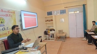 Departmental Activities "Programme on Creating Awareness about Statistical Product among the Young Generation under the SSS Scheme